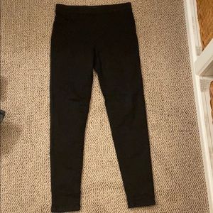 Black jeggings